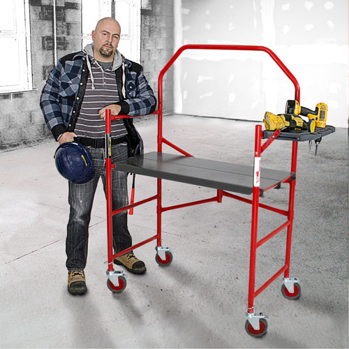 Buildman Portable Scaffold, 40-5/8" D x 4' H PB Rental Co. Ltd.