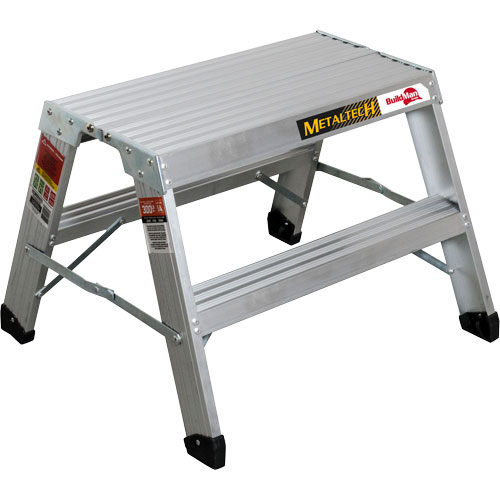 Poste de travail chevalet de sciage portatif, Cadre Aluminium, 12-1/4" p x 24" h PB Rental Co. Ltd.