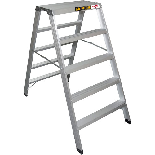 Poste de travail chevalet de sciage portatif, Cadre Aluminium, 12-1/4" p x 56" h PB Rental Co. Ltd.