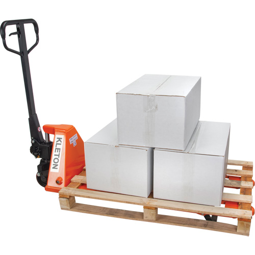 Low Profile Hydraulic Pallet Trucks, 48" L x 20.5" W, 3300 lbs. Cap. PB Rental Co. Ltd.