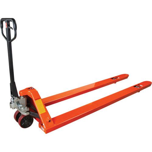 8' Long Fork Hydraulic Pallet Trucks, 96" L x 27" W, 4400 lbs. Capacity PB Rental Co. Ltd.
