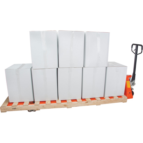 8' Long Fork Hydraulic Pallet Trucks, 96" L x 27" W, 4400 lbs. Capacity PB Rental Co. Ltd.