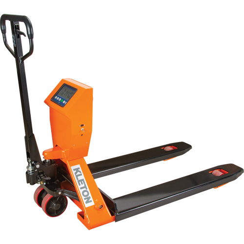 Digital Scale Pallet Truck, 44.5" L x 27.75" W, 4400 lbs. Cap. PB Rental Co. Ltd.