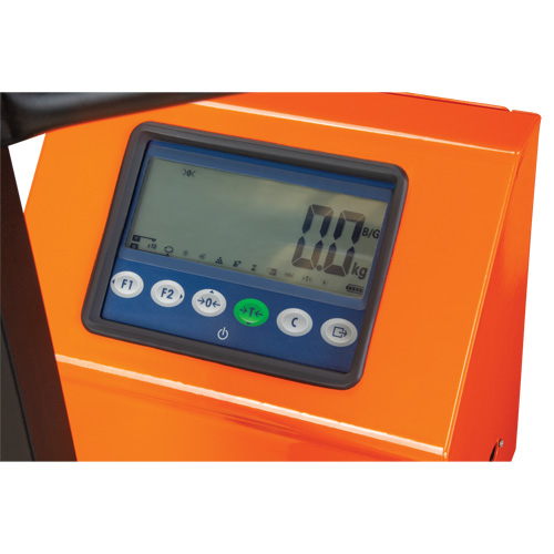 Digital Scale Pallet Truck, 44.5" L x 27.75" W, 4400 lbs. Cap. PB Rental Co. Ltd.