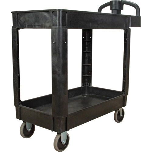 Utility Cart, 2 Tiers, 17-1/8" x 33-1/2" x 37-5/8", 550 lbs. Capacity PB Rental Co. Ltd.