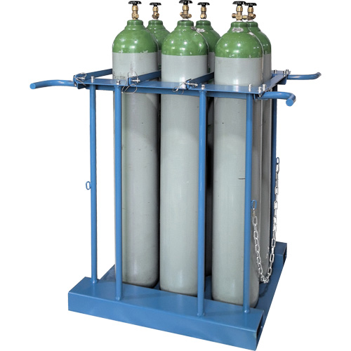 6-Cylinder Forklift Cylinder Storage Caddy PB Rental Co. Ltd.