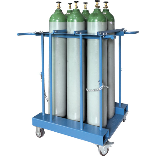 6-Cylinder Forklift Cylinder Storage Caddy PB Rental Co. Ltd.