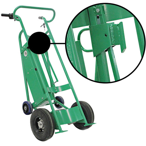 Powered Drum Hand Truck with Pneumatic Wheels PB Rental Co. Ltd.