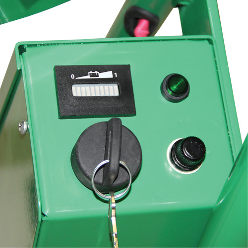 Powered Drum Hand Truck with Pneumatic Wheels PB Rental Co. Ltd.