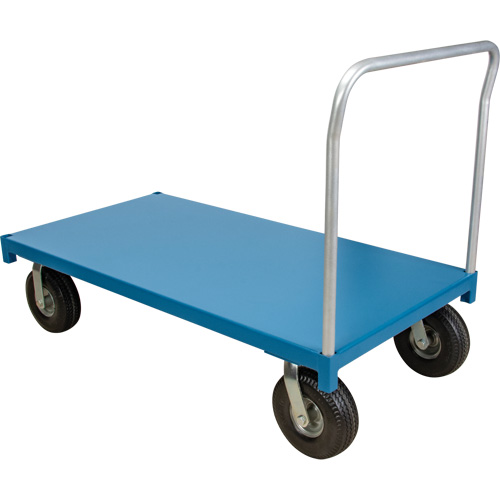 Outdoor Platform Truck, 60" L x 30" W, 1200 lbs. Capacity, Flat Free Casters PB Rental Co. Ltd.