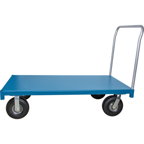 Outdoor Platform Truck, 60" L x 30" W, 1200 lbs. Capacity, Flat Free Casters PB Rental Co. Ltd.