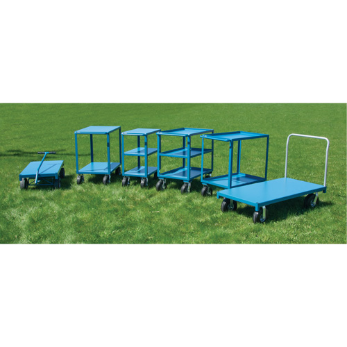 Outdoor Platform Truck, 60" L x 30" W, 1200 lbs. Capacity, Flat Free Casters PB Rental Co. Ltd.