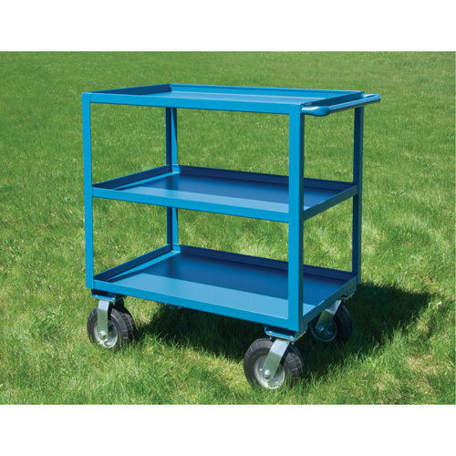 Chariot &agrave; tablettes pour l'ext&eacute;rieur, 3 Tiers, 18" la x 39" h x 33" p, Capacit&eacute; 1200 lb PB Rental Co. Ltd.