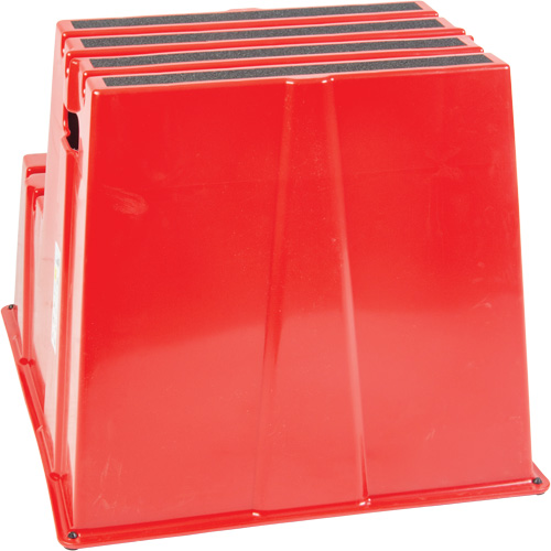 Escabeau industriel, 2 marches, 26" x 22-7/16" x Hauteur 19-11/16" PB Rental Co. Ltd.