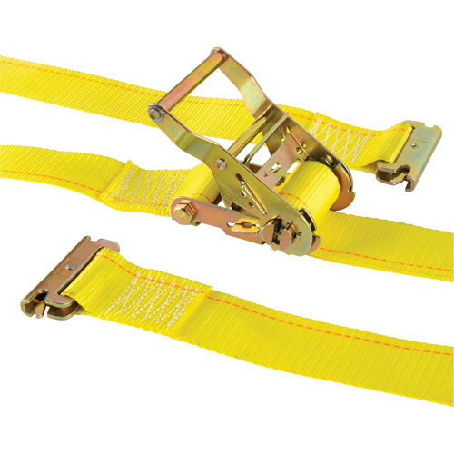 Tendeur d'arrimage logistique, Rochet, 2" la x 12' lo, Charge d'utilisation 1000 lb (454 kg) PB Rental Co. Ltd.