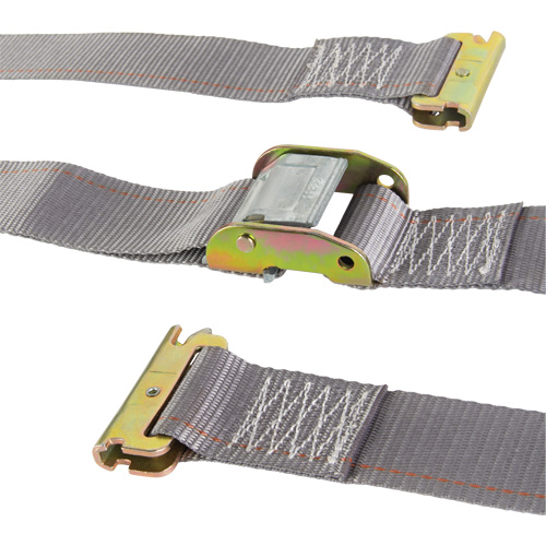 Tendeur d'arrimage utilitaire robuste, Boucle &agrave; came, 2" la x 16' lo, Charge d'utilisation 835 lb (379 kg) PB Rental Co. Ltd.