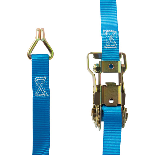 Ratchet Strap, J-Hook, 1" W x 16' L, 835 lbs. (379 kg) Working Load Limit PB Rental Co. Ltd.