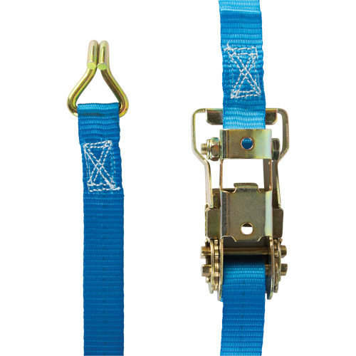 Ratchet Strap, J-Hook, 1" W x 13' L, 167 lbs. (76 kg) Working Load Limit PB Rental Co. Ltd.