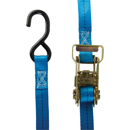 Ratchet Strap, J-Hook, 1" W x 15' L, 500 lbs. (227 kg) Working Load Limit PB Rental Co. Ltd.