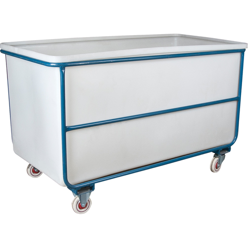 Chariot-caisse &agrave; parois droites, Poly&eacute;thyl&egrave;ne blanc, 57" lo x 34" la x 33" h, Volume 22 pi³, Capacit&eacute; 1000 lb PB Rental Co. Ltd.