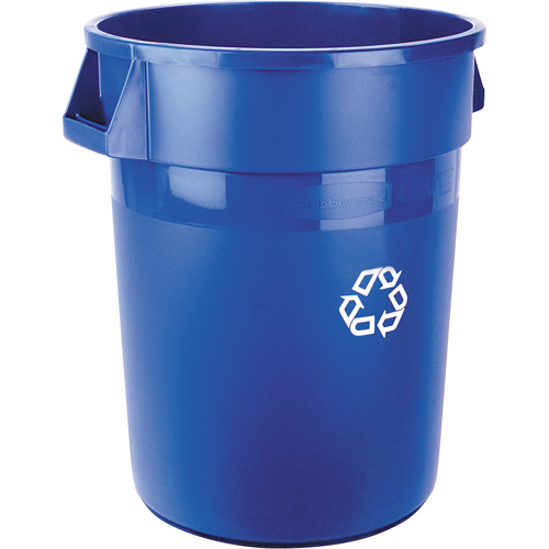 Brute&reg; Collection Recycling Container, Bulk, Plastic, 32 US gal. PB Rental Co. Ltd.