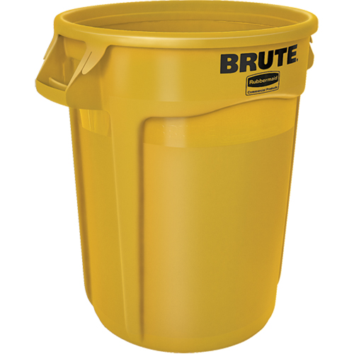 Round Brute&reg; Containers, Polyethylene, 32 US gal. PB Rental Co. Ltd.