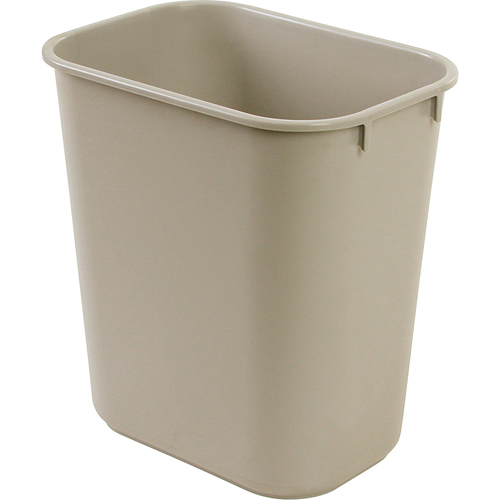 Corbeille &agrave; papier en plastique, 28 pintes, Plastique PB Rental Co. Ltd.