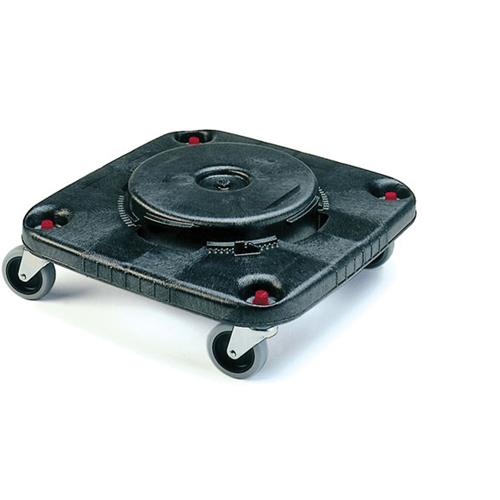 Socles roulants  Brute, carr&eacute;s, Poly&eacute;thyl&egrave;ne, Noir PB Rental Co. Ltd.