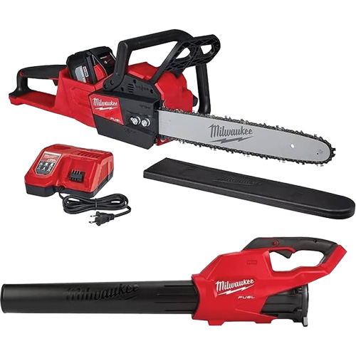 Cordless Chainsaw & Blower Kit, 16", Battery Powered, 18 V PB Rental Co. Ltd.