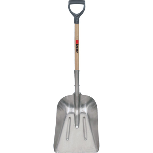 #8 Grain Scoop Shovel, Wood, Aluminum Blade, D-Grip Handle, 29" Length PB Rental Co. Ltd.