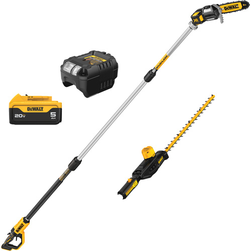 MAX Cordless Lithium-Ion Pole Saw & Pole Hedge Trimmer Combo Kit PB Rental Co. Ltd.