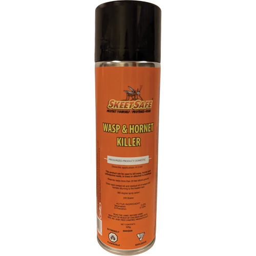 A&eacute;rosol contre gu&ecirc;pes et frelons Skeetsafe, 350 g, Canette a&eacute;rosol, &agrave; base de solvant PB Rental Co. Ltd.