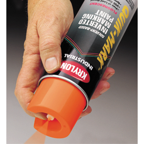Peinture de marquage industrielle invers&eacute;e &agrave; base de solvant Quik-Mark, 17 oz, Canette a&eacute;rosol PB Rental Co. Ltd.