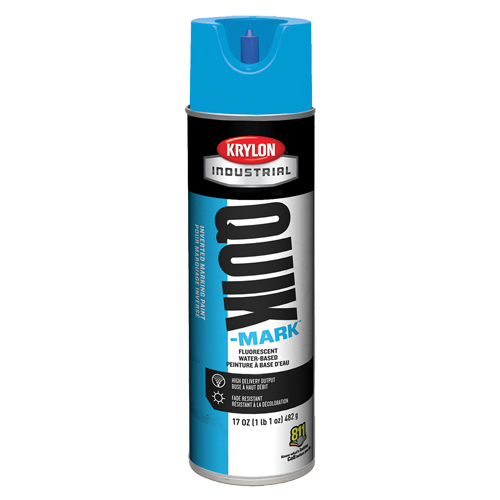 Peinture de marquage industrielle invers&eacute;e &agrave; base d'eau Quik-Mark, 17 oz, Canette a&eacute;rosol PB Rental Co. Ltd.