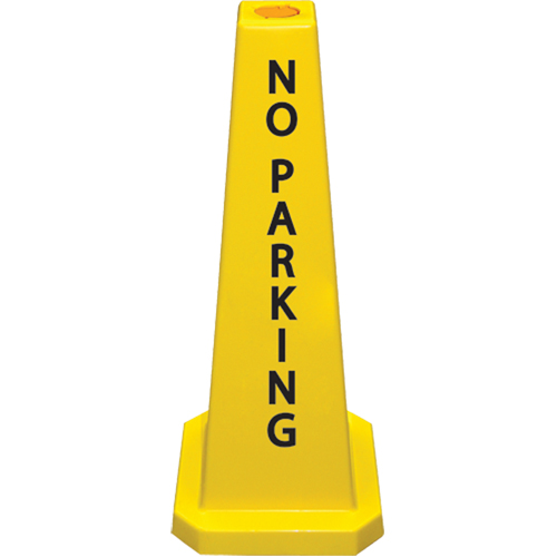 "No Parking" Lamba Traffic Cones, English PB Rental Co. Ltd.