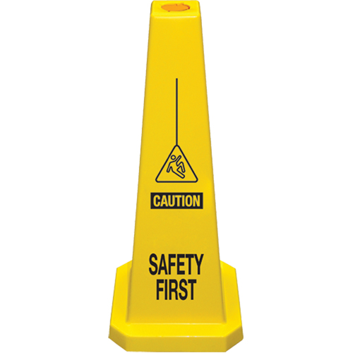 "Safety First" Lamba Traffic Cones, English with Pictogram PB Rental Co. Ltd.
