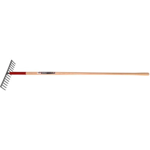 R&acirc;teau &agrave; niveler, Manche Bois, 14-3/4" la, Lame Acier durci, 16 dents PB Rental Co. Ltd.