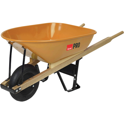 Pro Heavy-Duty Wheelbarrow, 6 cu. ft., Steel Tray PB Rental Co. Ltd.