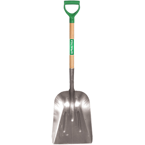 Scoop Shovel, Wood, Aluminum Blade, D-Grip Handle, 29" Length PB Rental Co. Ltd.
