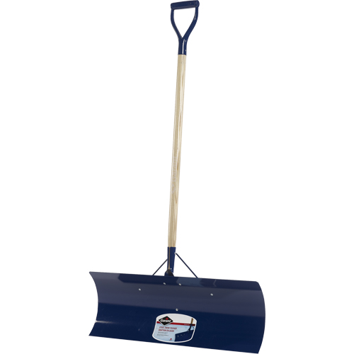 Yukon Snow Pusher, Steel Blade, D-Grip Handle, 30" W PB Rental Co. Ltd.