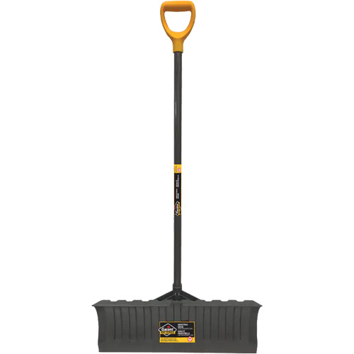 Pro Snow Pusher, Polypropylene Blade, D-Grip Handle, 20-3/4" W PB Rental Co. Ltd.
