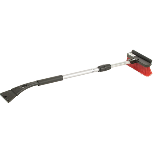 Snow Brooms, Telescopic, Nylon Polyethylene Blade, 36" Long, Red PB Rental Co. Ltd.