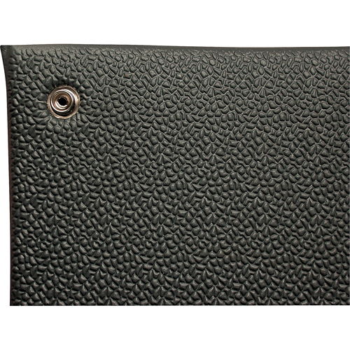 Comfort-King Anti-Static Matting, 3' W x 60' L x 3/8" T, Pebbled, Grey PB Rental Co. Ltd.