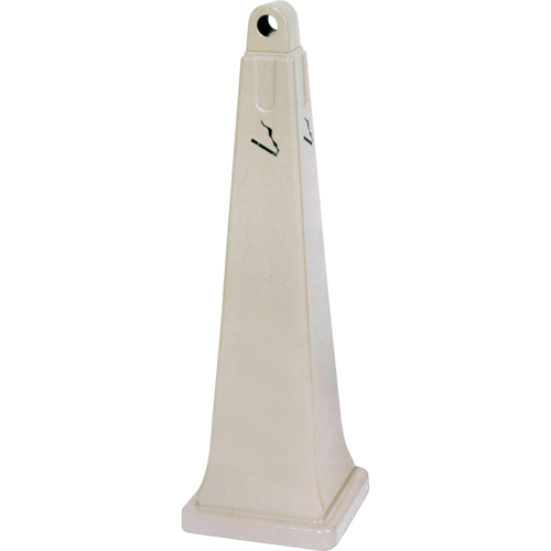 Groundskeeper Cigarette Waste Collectors, Free-Standing, Plastic, 1 US gal. Capacity, 39-3/4" Height PB Rental Co. Ltd.