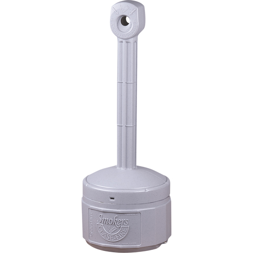 Cendriers Smoker's Cease-Fire, Sur pied, Plastique, Capacit&eacute; 1 gal. US, Hauteur 30" PB Rental Co. Ltd.