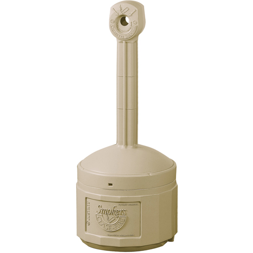 Cendriers Smoker's Cease-Fire, Sur pied, Plastique, Capacit&eacute; 1 gal. US, Hauteur 30" PB Rental Co. Ltd.