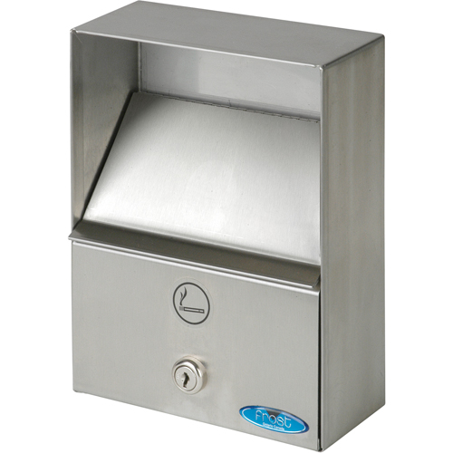 Smoking Receptacles, Wall-Mount, Stainless Steel, 1 Litres Capacity, 9" Height PB Rental Co. Ltd.