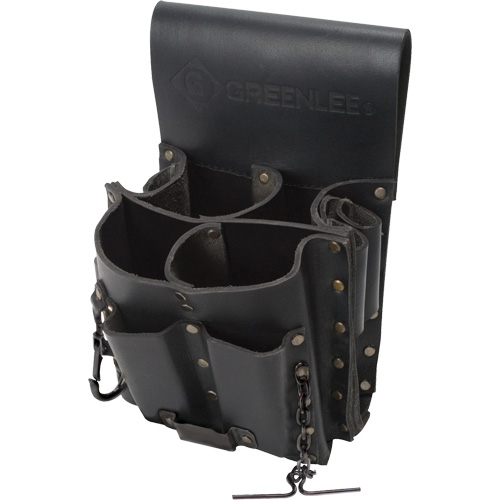 Tool Belt Pouch, Multiple Tool Holder, Leather, 8 Pockets PB Rental Co. Ltd.