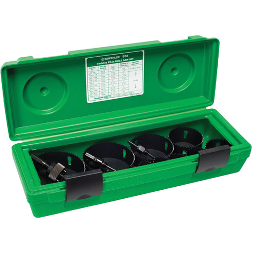 Trousse de scies-cloches bim&eacute;talliques, 13 morceaux PB Rental Co. Ltd.