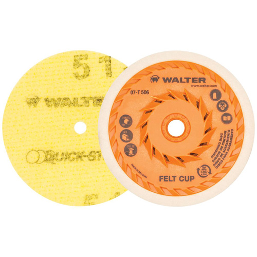 Disques de polissage instantan&eacute; Quick-Step, 5" dia. PB Rental Co. Ltd.